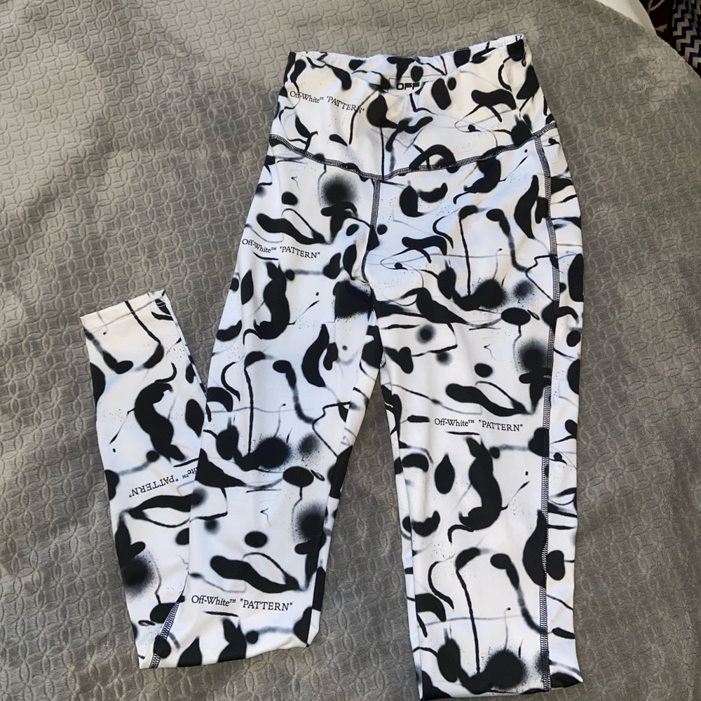 Off-White Paint Splatter Leggings
